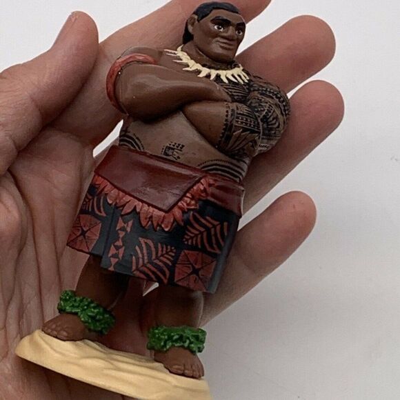 Moana Disney Lot of 5 Action Figures Toys Jakks - Picture 7 of 10